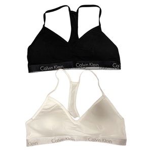 Calvin Klein bralettes